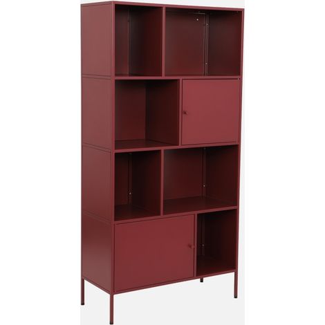 Credenza industriale in metallo con 8 scomparti (1/5)