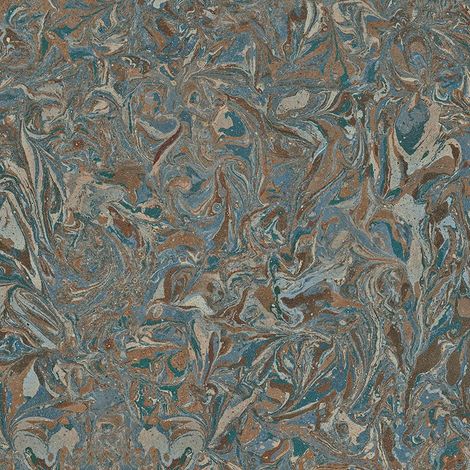 Carrelage Aspect béton Cuma bleu  80x80 cm (1/2)
