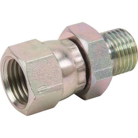 Adaptador 1/4" BSPx9/16" JIC BURNETT & HILLMAN VNBJW0409 (1/3)