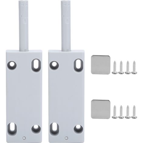magnetische Türdämpferblöcke mit Druckverschlüssen für Schubladen, Schränke und Regale