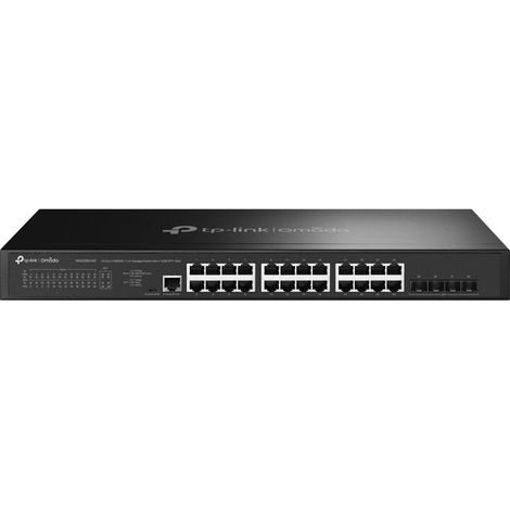 TP-Link Omada SG3428X-M2 switch di rete Gestito L2+ 2.5G Ethernet (100/1000/2500) 1U Nero (1/2)