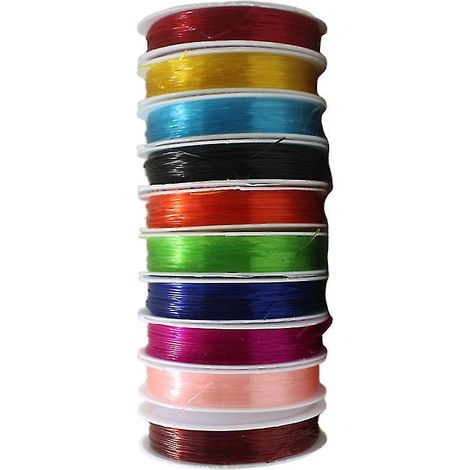 10 Rollen elastische Schnur