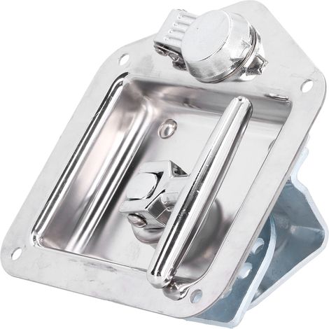 Accessoires de verrouillage de porte pour camping-cars et yachts : verrou de boîte à outils en acier inoxydable, verrou de boîte à outils de type T (1/5)