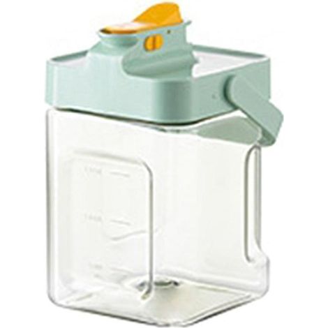 Distributeur de boissons d'été avec robinet, distributeur de jus grande capacité, bouilloire avec robinet, vert 2,3 L (1/5)