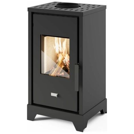 Punto Fuoco Stufa a Legna Lela Nero