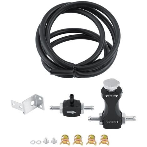QORVA-Vanne de purge Turbo professionnelle, petit kit de contrôleur de suralimentation manuel léger, pour moteurs à essence turbocompressés de voiture (1/5)