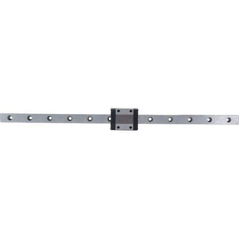 Glissière linéaire en acier bloc coulissant guide de mouvement 12mm MGN12 300mm pour machine CNC (1/5)