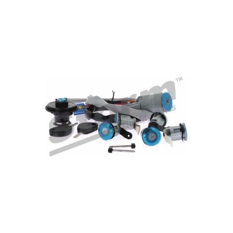 Jeu de cylindres de serrures compatible Citroën 4162.CF
