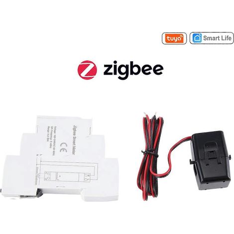 Statistiques de consommation électrique du compteur d'énergie intelligent Tuya ZigBee 50A-- (1/5)