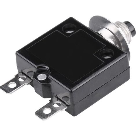 Disjoncteur thermique de protection contre les surcharges 8 A – Réinitialisation manuelle, compatible avec tous les circuits domestiques (1/5)