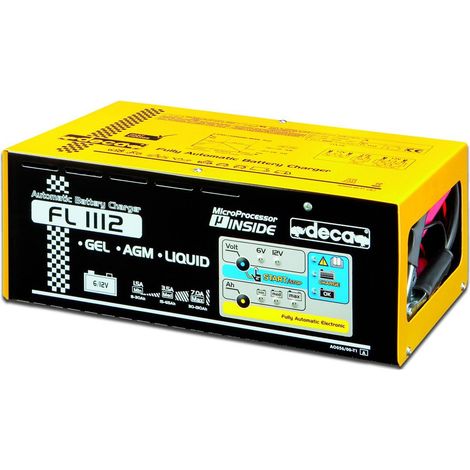 Chargeur de batterie pour voiture et moto Deca FL 1112 6-12 V