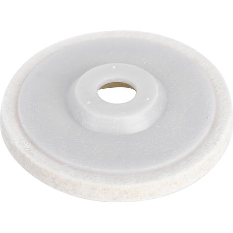 Kit de 10 disques de polissage en laine fine pour meuleuse d'angle, idéal pour le polissage de bijoux en métal. (1/5)
