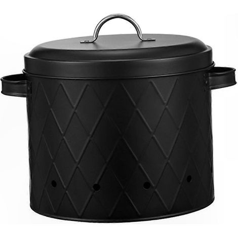 Conteneur Métallique Aéré pour Fruits, Légumes et Aliments - Boîte de Rangement Ventilée (1/5)