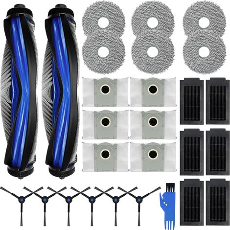 Set di 27 Accessori per Aspirapolvere Ecovacs Deebot T50 Pro Omni Gen2, T50 Omni, T50 Omni Gen2, T50 Pro Omni, T50 Pro, Ricambi T50 Omni, Parti di Ricambio T50 (1/5)