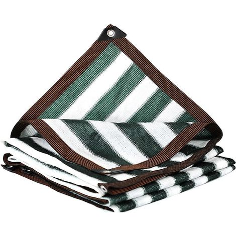 Voile d'ombrage, auvent, protection solaire pour terrasse, toit, jardin, serre, grange, chenil, toile d'ombrage résistante aux UV (1/5)