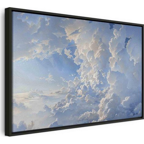 Leinwanddruck artgeist Himmelmotive Holzrahmen 90x60 cm