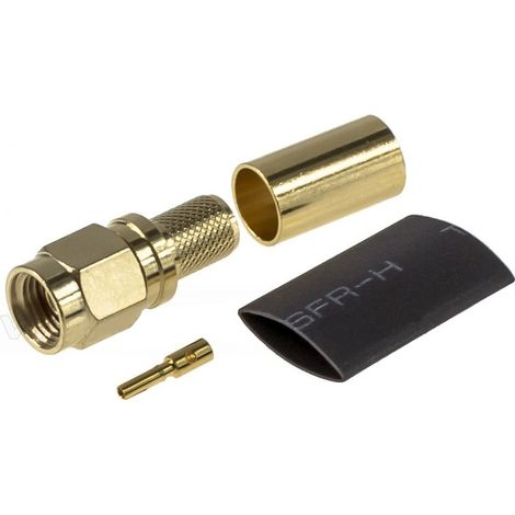 Connettore SMA-RP per cavo H155 (1/2)