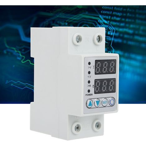 Disjoncteur automatique réglable AC 220V - Protection contre les surtensions et sous-tensions (1/5)