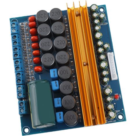 Carte d'amplificateur de puissance numérique 5.1 canaux, module de protection audio classe D TPA3116, alimentation CC 18-24 V (1/5)