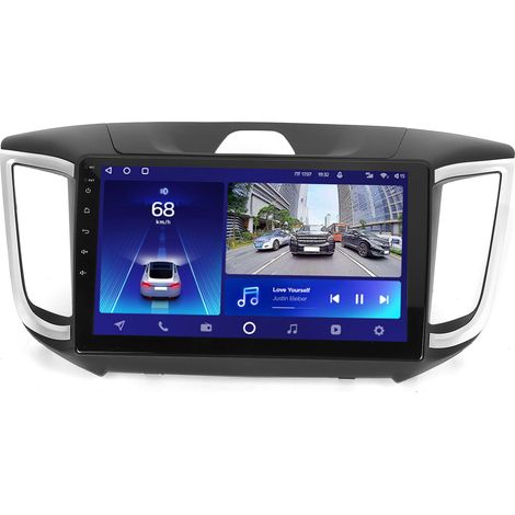 Autoradio Multimédia GPS Navigation pour Hyundai Creta IX25 2015-2019, Écran Tactile Bluetooth, Android Auto, Miroir Téléphone, Double DIN (1/5)