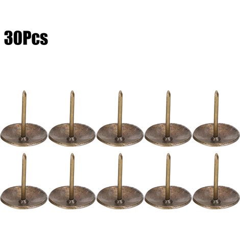 30 pièces clous de rembourrage motif écaille pour décoration canapé DIY accessoires vêtements fer 19mm (1/5)