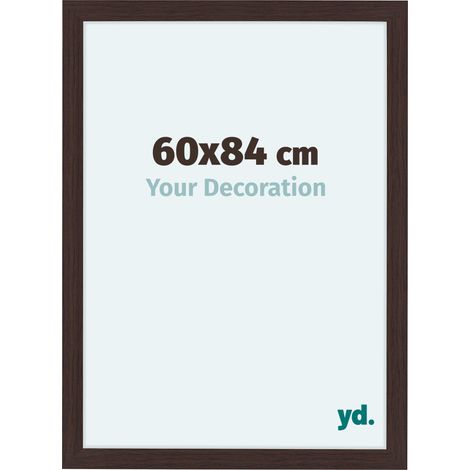 yd. - Cadre photo 60x84 - Chene Fonce - MDF - Como (1/5)
