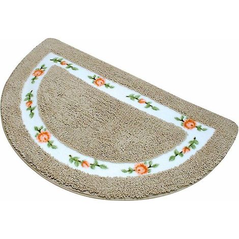 tapis  Fleurs 4060cm,tapis Traditionnel Rose Floral Blossoms - Tapis De Porte Absorbants Tapis De Salle De Bain Tapis Antidrapants Pour Entre De P