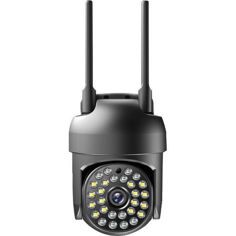 5MP 5G WiFi IP Camera Wireless Outdoor PTZ Camera AI Tracking Security Camera 1080P CCTV Surveillance Two-Way Audio Mini Camera (1080P Add 64G Card)