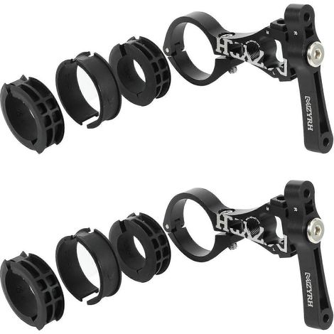 2x Support double porte-bidon pour vélo, adaptateur de montage, support de bidon arrière réglable C (1/5)