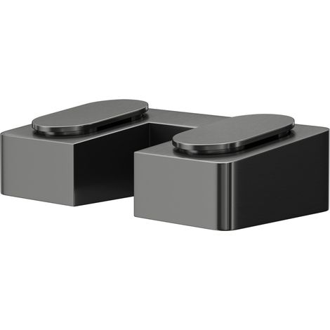 Colore 8mm Gunmetal Grey Support Retainer Foot (1/5)