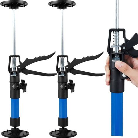 2-teilige Teleskopstütze 30-59 cm/50-115 cm Maximale Belastung 40 kg Stütze Teleskopstange zur Deckenmontage an Gipskartonplatten (30-59 cm) (1/4)