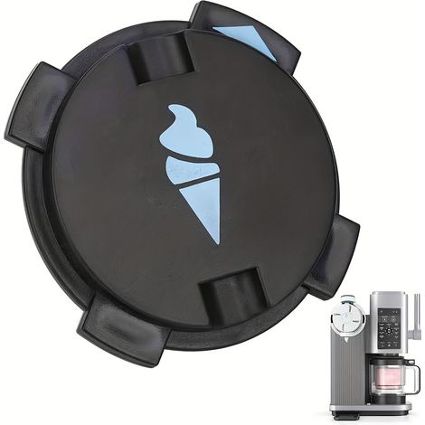Housse anti-poussière pour sorbetière Ninja NC701 - Capacité : 500 ml, design vortex, compatible avec le Ninja Swirl Creamer (1/5)