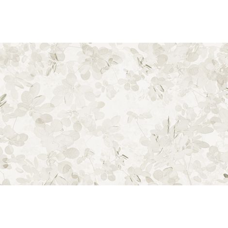 Papier peint panoramique classique,minimaliste Sheer Grey (1/4)