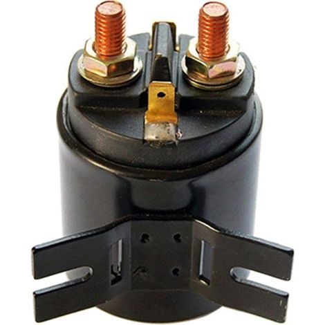 Relais solénoïde de démarreur à 2 bornes 12 V 200 A, interrupteur magnétique universel pour chariot élévateur électrique continu, pièces d'empileur, contacteur de levage de pompe à huile