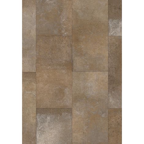Mexen Silver Brown pannelli vinilici 610 x 305 mm SPC 6,5 mm, sottofondo IPEX 1,5 mm, 4 V-Fuga, Mattone - F1160-0610-305-505-4V (1/2)