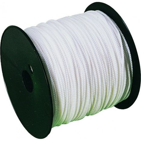 SOFOP TALIAPLAST - Cordeau polypro tressé blanc 200m fil 3mm