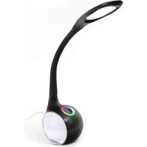 Platinet PDL20B LED Schreibtischlampe schwarz modernes Design (1/3)