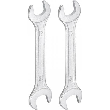 Clé plate à double extrémité, petite clé plate, 17-19 mm (1/5)