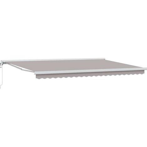 Maison Exclusive - Tenda da Sole Grigio chiaro 500 x 300 x 165 cm