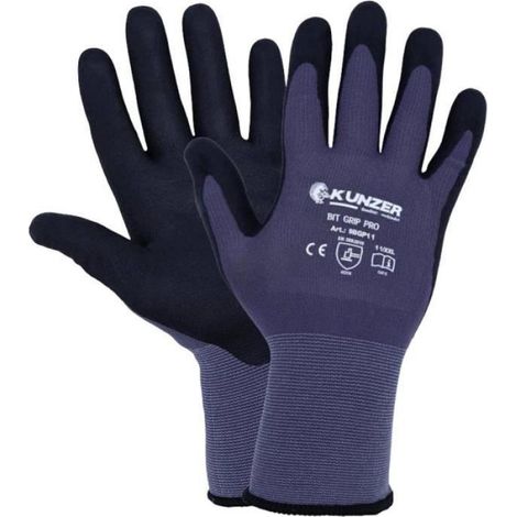 Kunzer 9BGP06 Elasthane, Nylon, Mousse de nitrile Gants de travail Taille: XS, 6 1 paire(s)