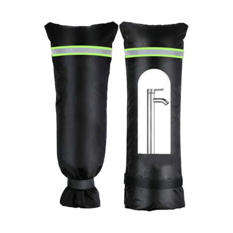 2er-Pack Außenhahn-Abdeckungen zum Schutz vor Frost im Winter, große Hahn-Abdeckungen 71,1 x 38,1 cm für den Außenbereich, wiederverwendbare Hahn-Abdeckung für den Außenhof, Socke (1/5)