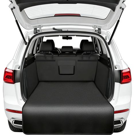 1 Tapis De Coffre Voiture Pour Chien, Universel, En Tissu Oxford Et Pvc, 185x105 Cm, Protection Contre L'eau Et Les Poils (1/5)