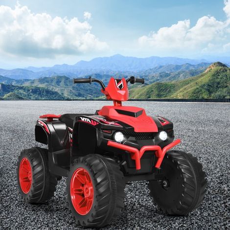 Quad eléctrico para niños de 12 V con música y USB, a partir de 3 años
