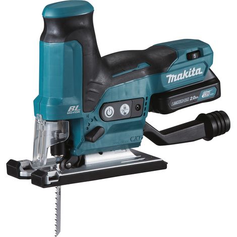 Makita - 12V AKU seghetto alternativo, 2x batteria Li-ion CXT 2,0 Ah, caricabatterie JV102DSAJ (1/5)