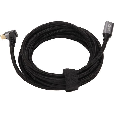 Câble USB C 3.1 Mâle vers Femelle PD100W Recharge Rapide 10Gbps 4K 60Hz pour Steam Deck Console de Jeux 300cm/118.1in (1/5)