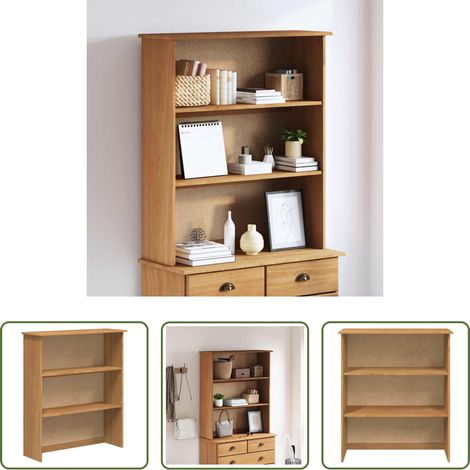 vidaXL Stauraum - Hutch ASKIM 91 x 30 x 104 cm Massives Kiefernholz (1/5)