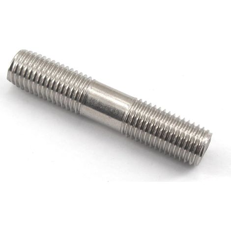 Confezione da 20 viti di fermo a doppia estremità M8 x 30 mm in acciaio inox 304 con adattatore filettato (1/5)