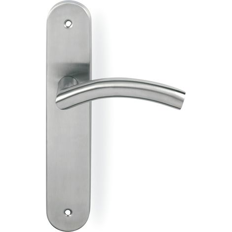 Maneta Placa Oval T.V Modelo Erato Inox   - Maneta ERATO (1/2)