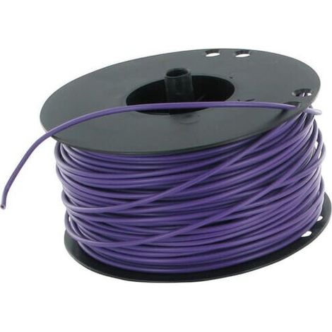 Cable el茅ctrico 1 x 1,5 mm虏 violeta UNIVERSAL KA1158 (1/3)