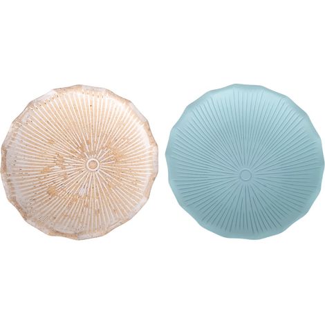 Mehrfarbiges Dekotablett im maritimen Design für Zuhause, ideal für Tisch- und Oberflächendekoration, vielseitiges Accessoire